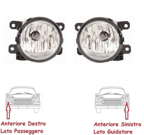 Kit coppia fendinebbia - fendinebbia, faretti