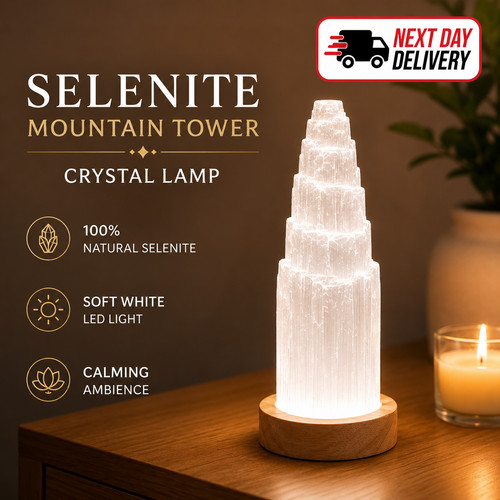 Selenite mountain tower - selenite,