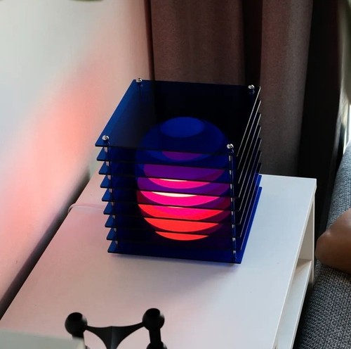 Lampada space age led - space,