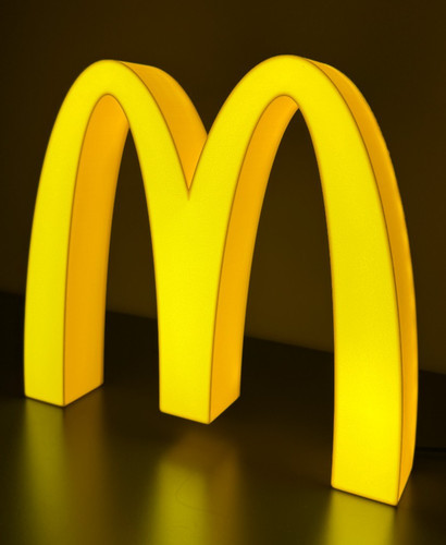 Mcdonald lampada led - mcdonald's,
