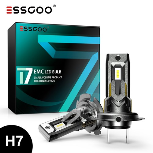 Faro auto 6500k bianco - 2x,