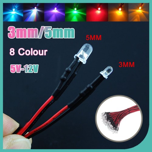 Lampadina led piccola 3mm/5mm